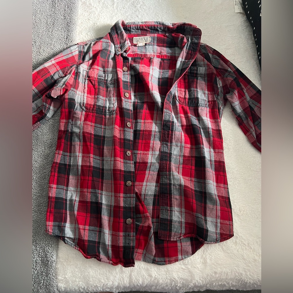 New, washed, never worn, Duluth Trading Flannel